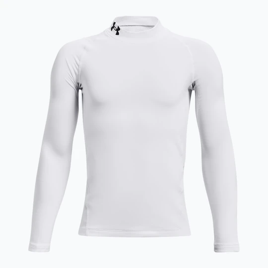 Zdjęcie produktu Longsleeve treningowy Under Armour Cg Armour Mock white / black