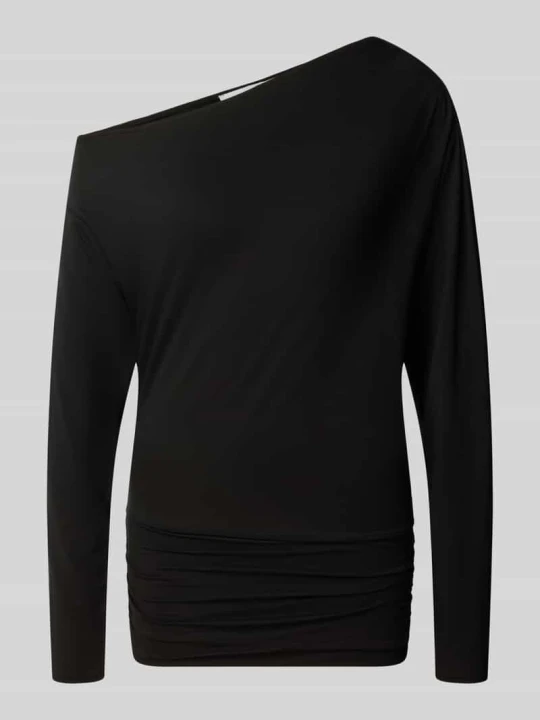 Zdjęcie produktu Longsleeve w stylu off-shoulder model 'RINA' Topshop Czarny