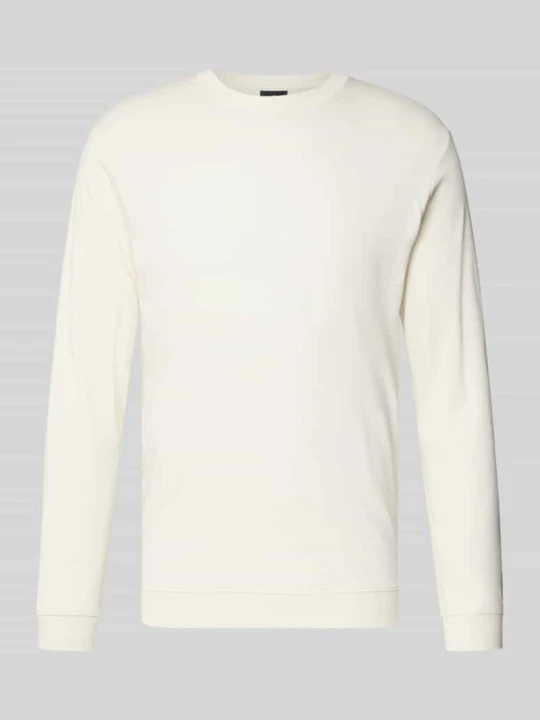 Zdjęcie produktu Longsleeve z czystej bawełny o kroju regular fit Model 'Pima' RAGMAN Złamany biały