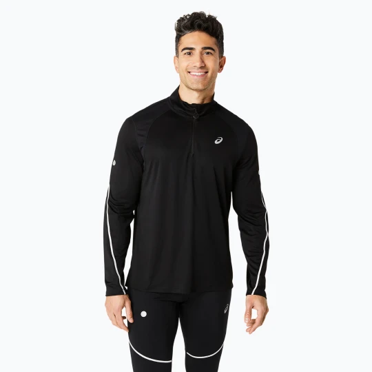 Zdjęcie produktu Lonsleeve do biegania męski ASICS Road Lite-Show 1/2 Zip performance black