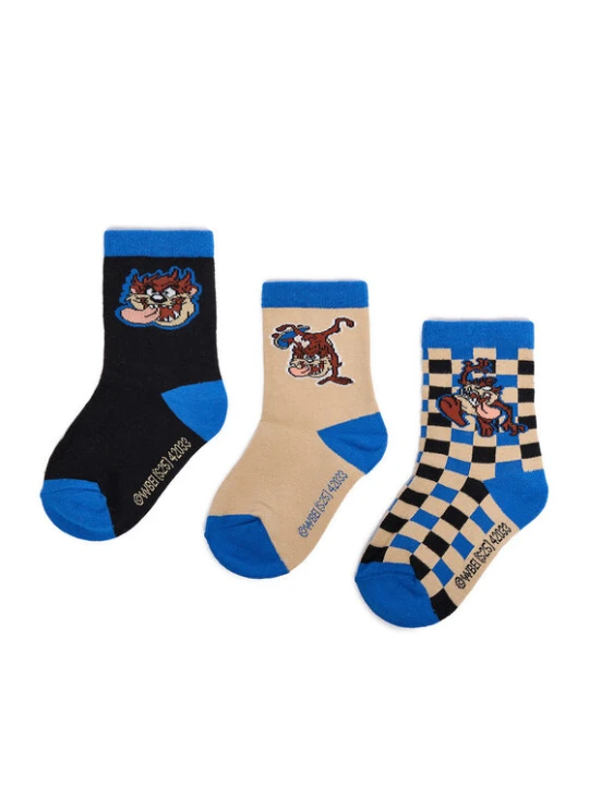 Zdjęcie produktu Looney Tunes Skarpety długie CEO-ACCCS-AW25-227WBLT(3-PACK) Beżowy