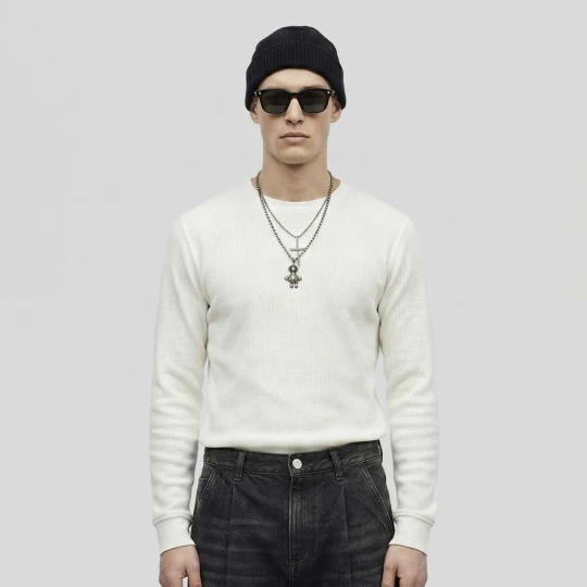 Zdjęcie produktu Loose Longsleeve Shirt Urban Classics biały