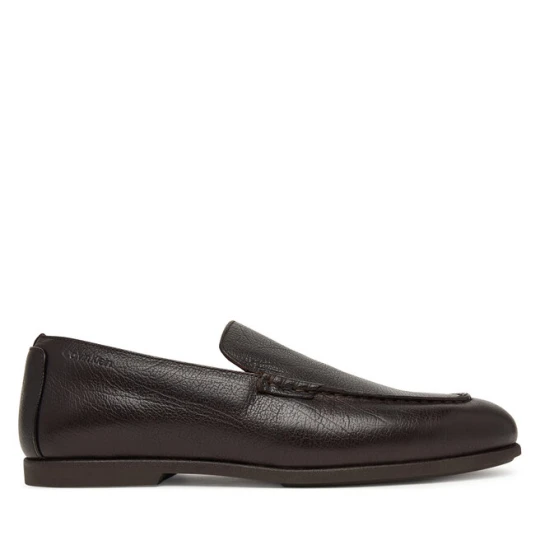 Zdjęcie produktu Lordsy Calvin Klein Low Prof Loafer Txt Lth HM0HM02175 Brązowy ciemny
