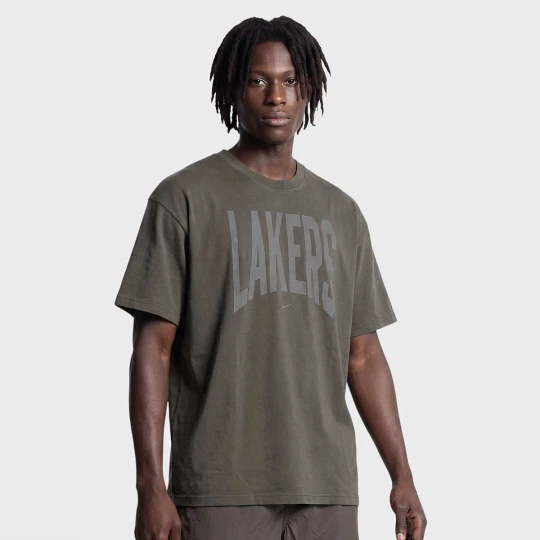 Zdjęcie produktu Los Angeles Lakers Basketball-T-Shirt Nike szary