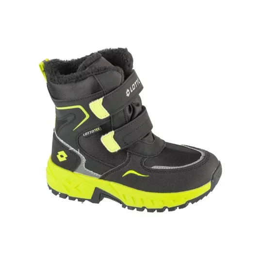 Zdjęcie produktu Lotto Alstyne Tex K 2600490K-1163, Dla chłopca, Czarne, buty zimowe, tkanina, rozmiar: 30