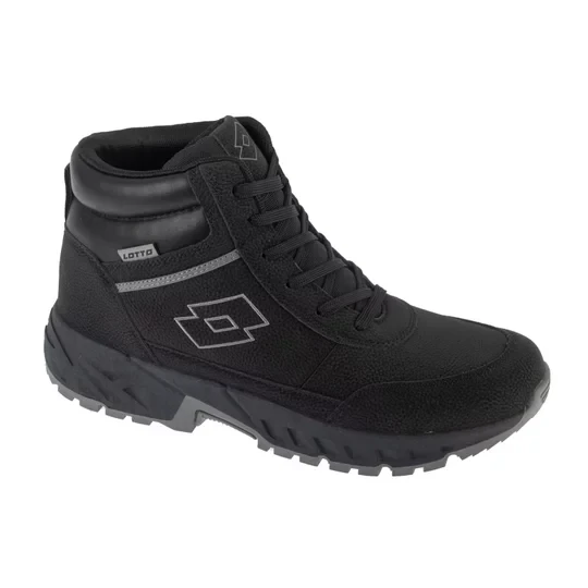 Zdjęcie produktu Lotto Evedal Mid 2400300U-1111, Męskie, Czarne, buty trekkingowe, skóra syntetyczna, rozmiar: 41