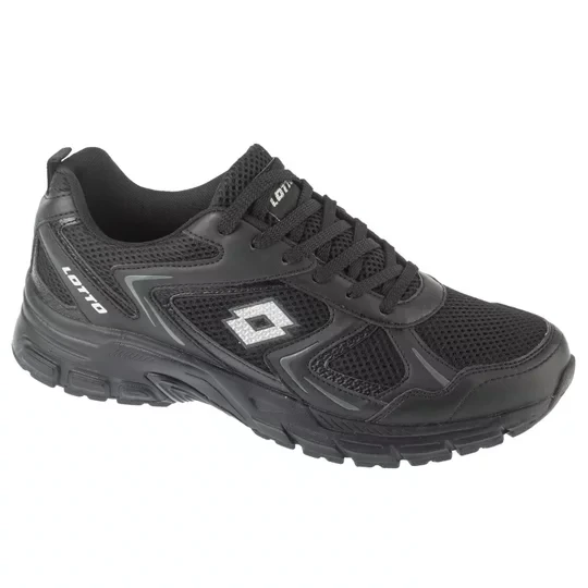 Zdjęcie produktu Lotto Kitaura 2400010U-1111, Męskie, Czarne, buty sneakers, przewiewna siateczka, rozmiar: 42
