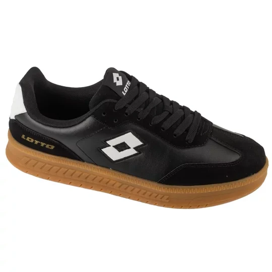 Zdjęcie produktu Lotto Makera 2401070U-1110, Unisex, Czarne, buty sneakers, skóra syntetyczna, rozmiar: 36