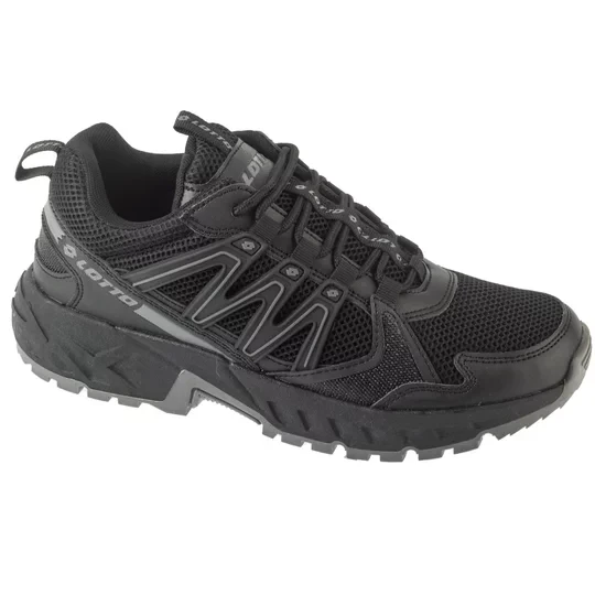 Zdjęcie produktu Lotto Nahunta 2400340U-1111, Męskie, Czarne, buty sneakers, przewiewna siateczka, rozmiar: 41