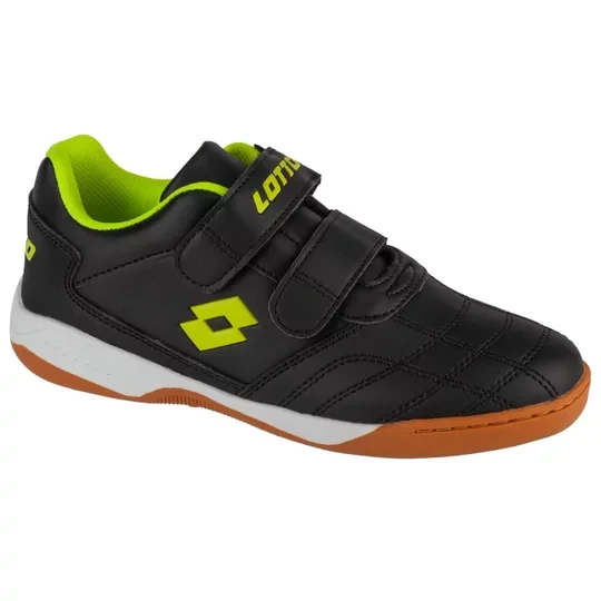 Zdjęcie produktu Lotto Pacer K 2600110K-1124, Dla chłopca, Czarne, buty halowe - halówki, skóra syntetyczna, rozmiar: 25