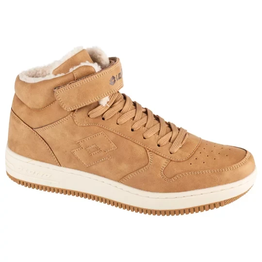 Zdjęcie produktu Lotto Paliot Fur 2400192U-7212, Męskie, Brązowe, buty sneakers, skóra syntetyczna, rozmiar: 41
