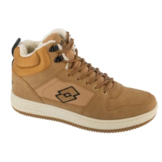 Zdjęcie produktu Lotto Prehna Fur 2400380U-7211, Męskie, Brązowe, buty sneakers, skóra syntetyczna, rozmiar: 41