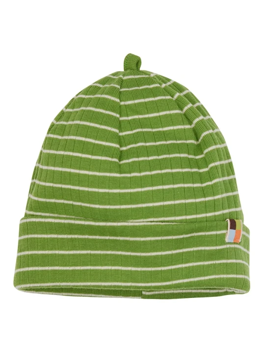 Zdjęcie produktu loud + proud Czapka beanie w kolorze jasnozielonym rozmiar: 74/80