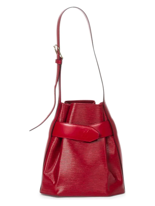 Zdjęcie produktu Louis Vuitton Skórzana torebka "PM" w kolorze czerwonym - 27 x 30 x 14, 5 cm rozmiar: onesize