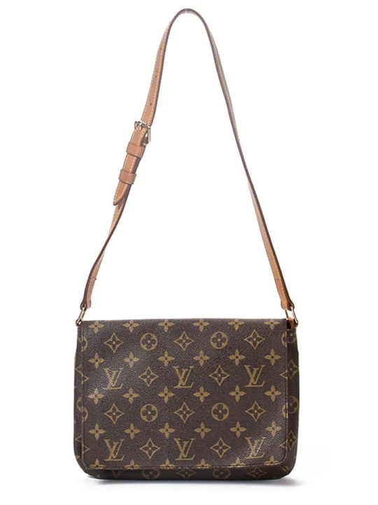 Zdjęcie produktu Louis Vuitton Torebka "Musette Tango" w kolorze brązowym - 24 x 20 x 5 cm rozmiar: onesize