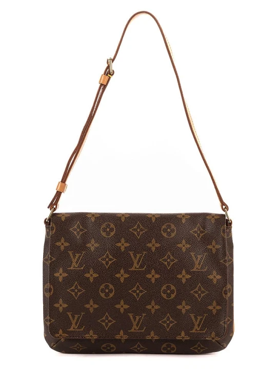 Zdjęcie produktu Louis Vuitton Torebka "Musette Tango" w kolorze brązowym - 25 x 19 x 3 cm rozmiar: onesize