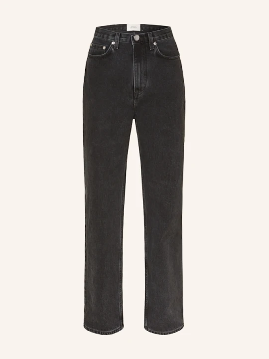 Zdjęcie produktu Loulou De Saison Jeansy Straight Jude grau WASHED GREY