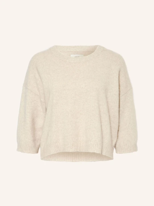 Zdjęcie produktu Loulou De Saison Sweter Azali Z Rękawami 3 / 4 beige