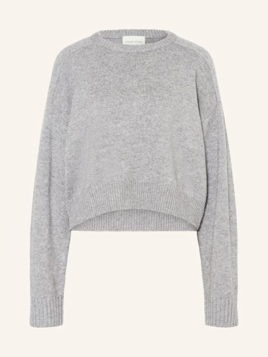 Zdjęcie produktu Loulou De Saison Sweter Oversize Bruzzi grau SZARY