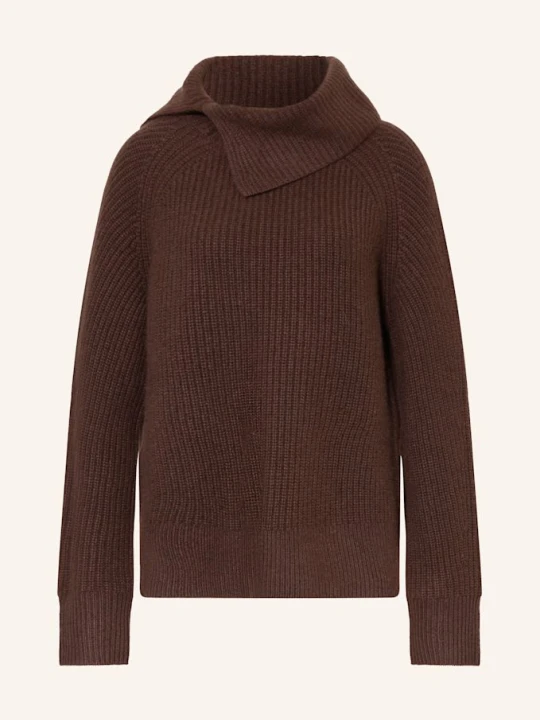 Zdjęcie produktu Loulou De Saison Sweter Z Kaszmiru Cecil braun CIEMNOBRĄZOWY
