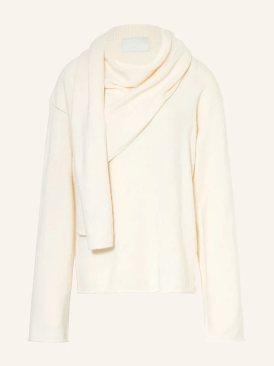 Zdjęcie produktu Loulou De Saison Sweter Z Kaszmiru Frances weiss KREMOWY