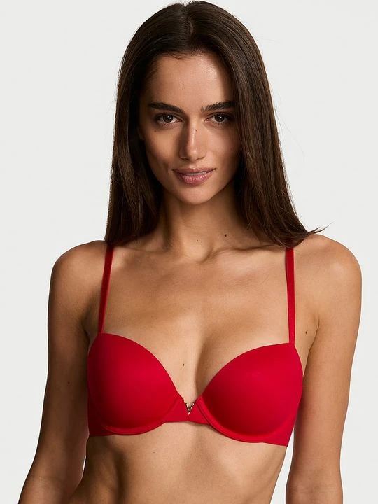 Zdjęcie produktu Love Cloud Biustonosz lekko usztywniany Smooth Demi Victoria's Secret Czerwony