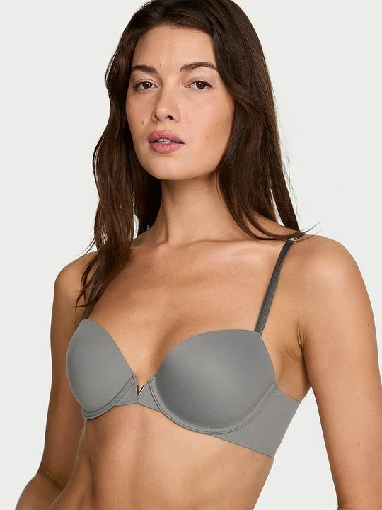 Zdjęcie produktu Love Cloud Biustonosz lekko usztywniany Smooth Demi Victoria's Secret Szary