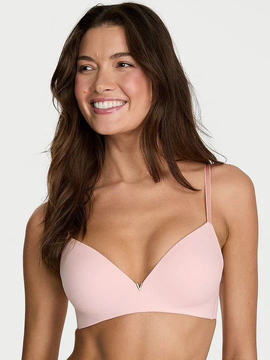 Zdjęcie produktu Love Cloud Biustonosz push-up bez fiszbin Victoria's Secret Różowy