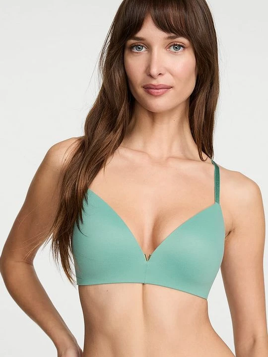 Zdjęcie produktu Love Cloud Biustonosz push-up bez fiszbin Victoria's Secret Niebieski