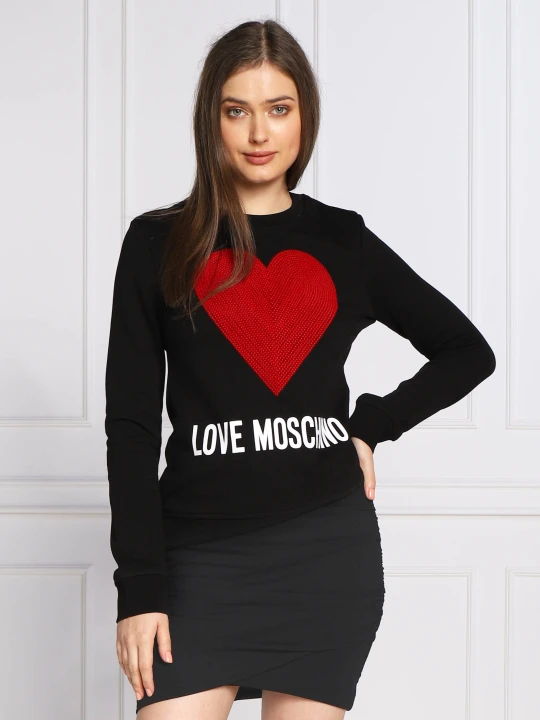 Zdjęcie produktu Love Moschino Bluza | Regular Fit czarny