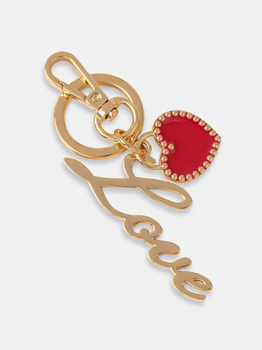 Zdjęcie produktu Love Moschino brelok złoty