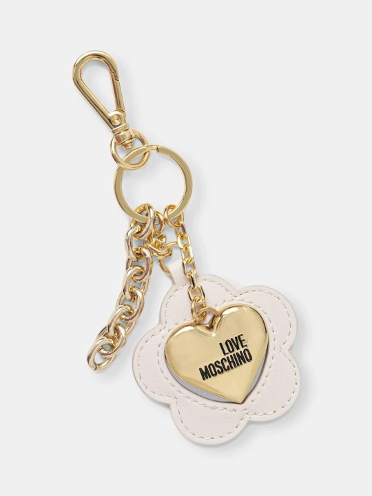 Zdjęcie produktu Love Moschino brelok damski beżowy