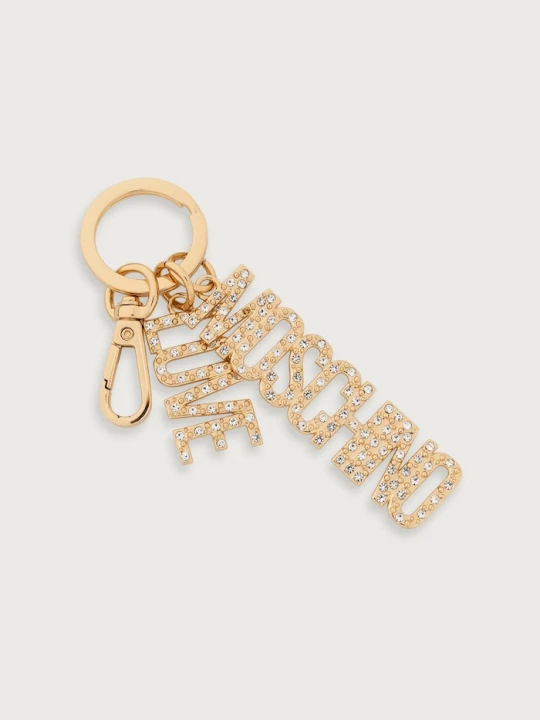 Zdjęcie produktu Love Moschino brelok damski metalowy złoty