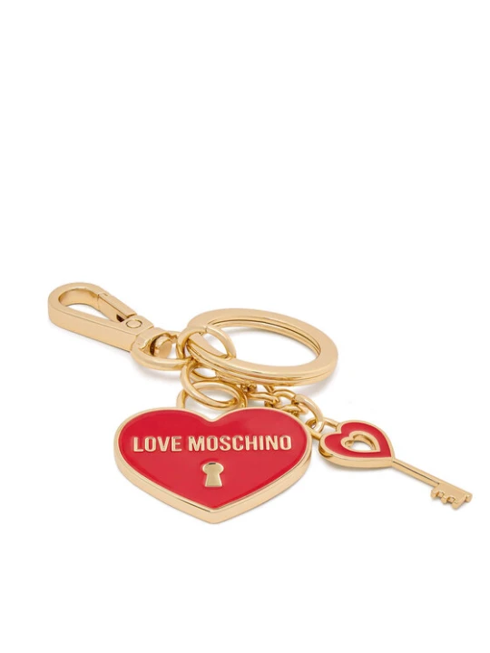 Zdjęcie produktu LOVE MOSCHINO Brelok JC5404PP1OL2290A Złoty