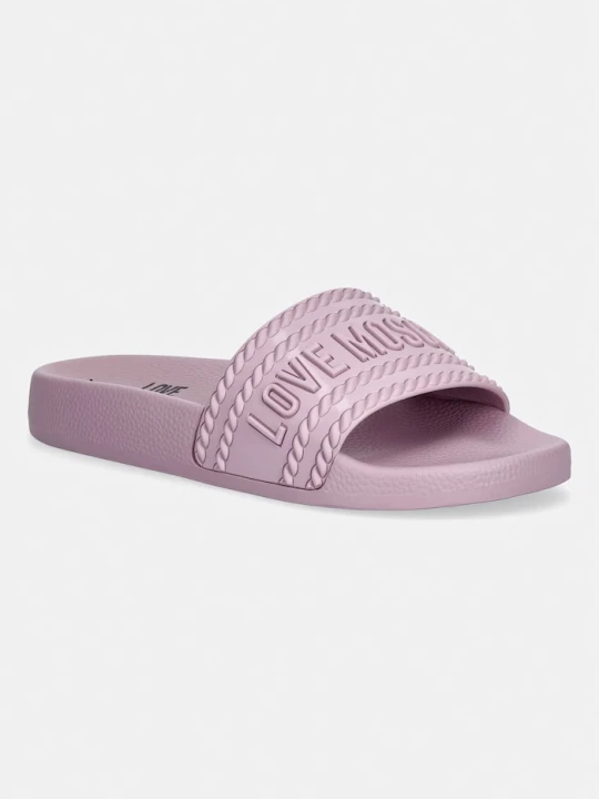 Zdjęcie produktu Love Moschino klapki basenowe damskie różowy