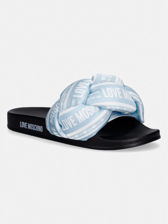 Zdjęcie produktu Love Moschino klapki damskie niebieski