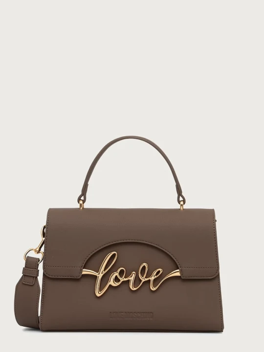 Zdjęcie produktu Love Moschino listonoszka damska z imitacji skóry zielony