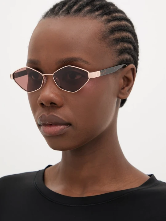 Zdjęcie produktu Love Moschino okulary przeciwsłoneczne damskie złoty