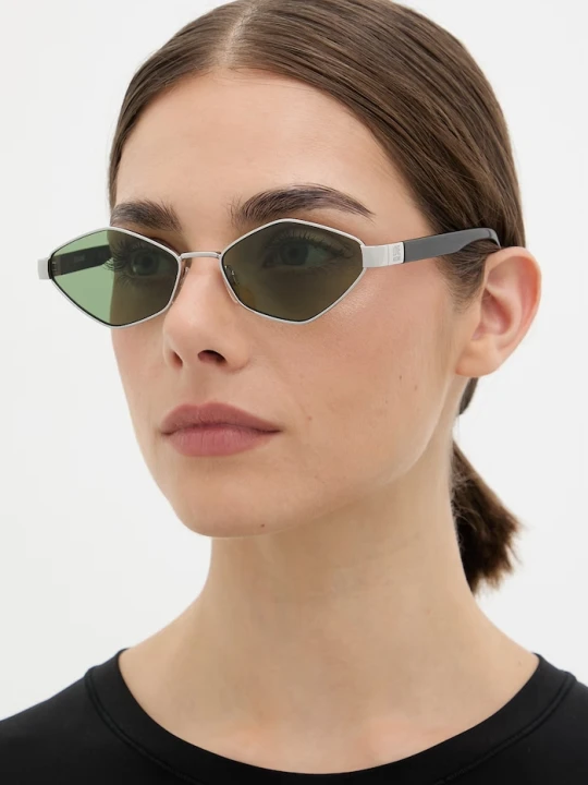 Zdjęcie produktu Love Moschino okulary przeciwsłoneczne damskie srebrny