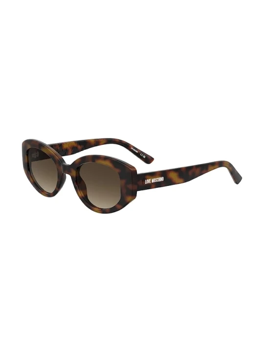 Zdjęcie produktu Love Moschino okulary przeciwsłoneczne damskie brązowy
