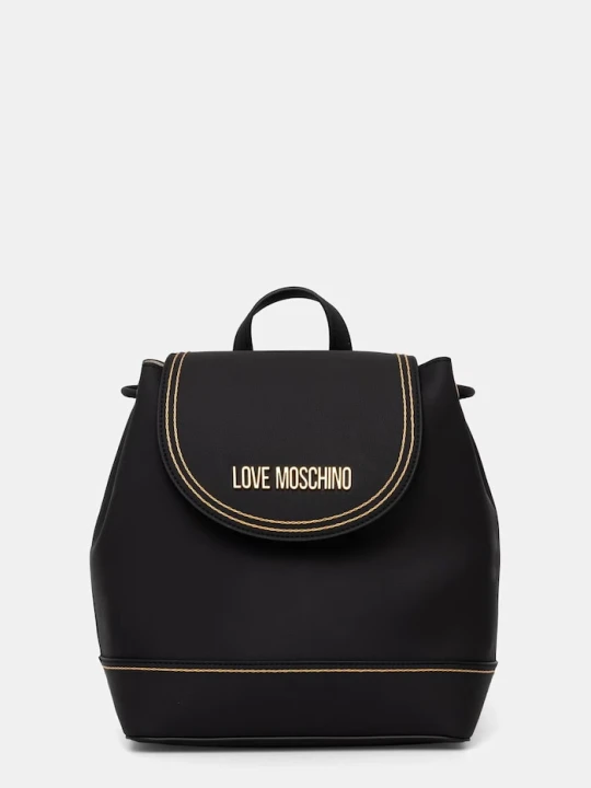 Zdjęcie produktu Love Moschino plecak damski z imitacji skóry czarny