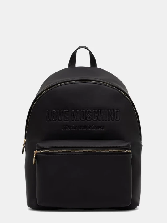 Zdjęcie produktu Love Moschino plecak damski z imitacji skóry czarny