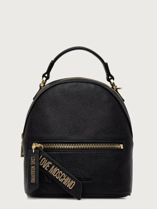Zdjęcie produktu Love Moschino plecak damski z imitacji skóry czarny