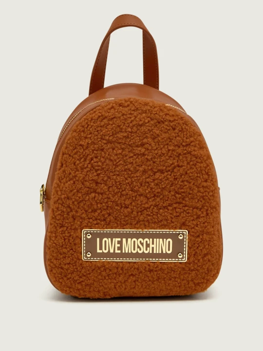 Zdjęcie produktu Love Moschino Plecak | shearling brązowy