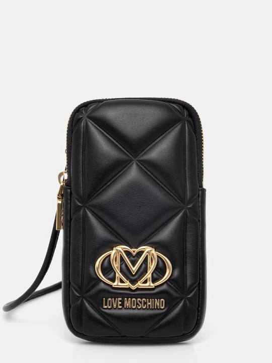 Zdjęcie produktu Love Moschino pokrowiec na telefon damski czarny