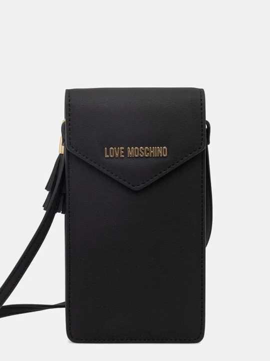 Zdjęcie produktu Love Moschino pokrowiec na telefon damski czarny