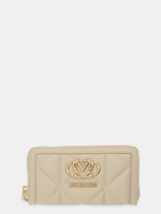 Zdjęcie produktu Love Moschino portfel beżowy