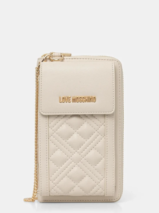 Zdjęcie produktu Love Moschino portfel beżowy