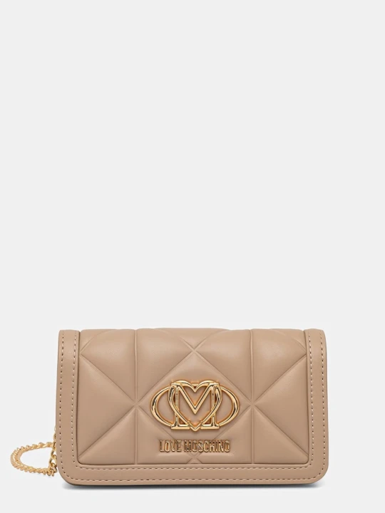 Zdjęcie produktu Love Moschino portfel damski beżowy