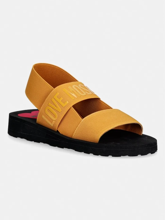 Zdjęcie produktu Love Moschino sandały damskie pomarańczowy